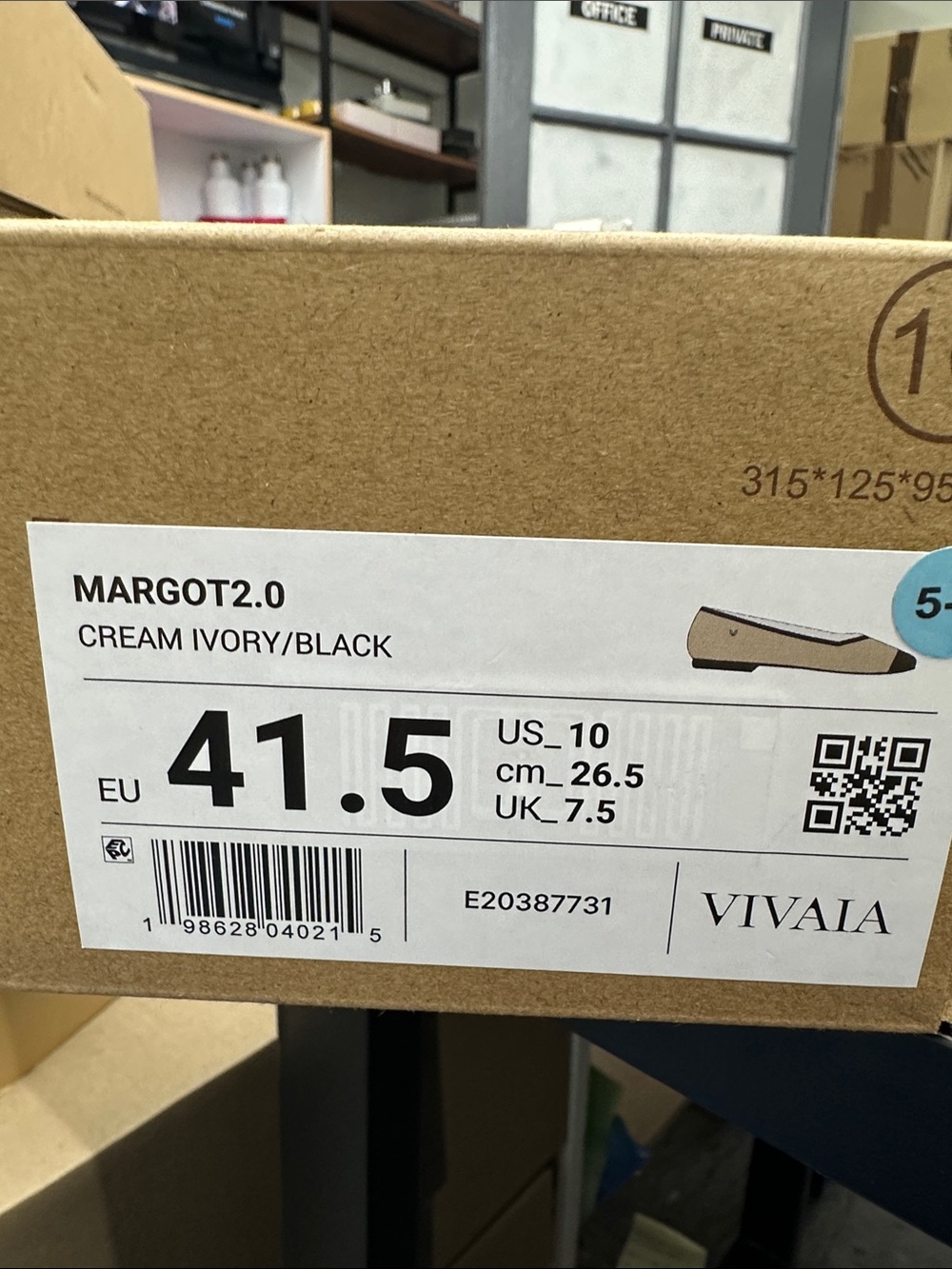 Vivaia Margot 2.0- cream Ivory/ black - Picture 4 of 4